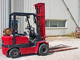 forklift with resilient tires forklift with resilient tires
