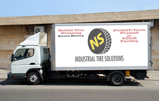 Mobile Tire Pressing Mobile Tire Pressing